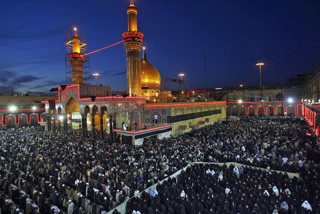 Golden dome of Imam Hussain Shrine, Karbala